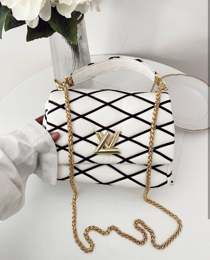 Louis Vuitton-Inspired GO-14 MM Womenβs Bag β Premium Quality (White)