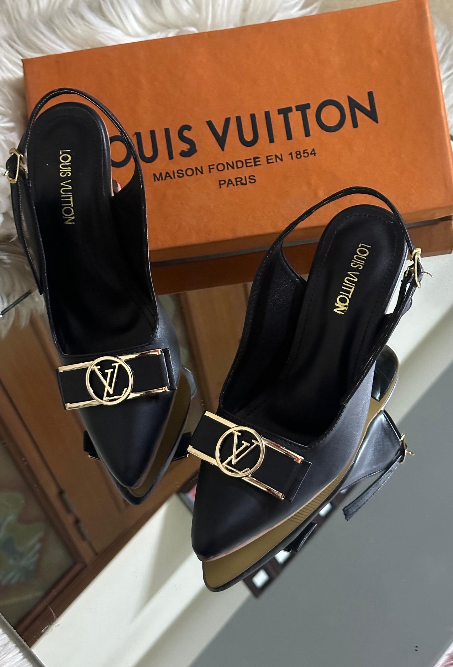 Louis Vuitton Ketty Heel – Timeless Elegance (Black)