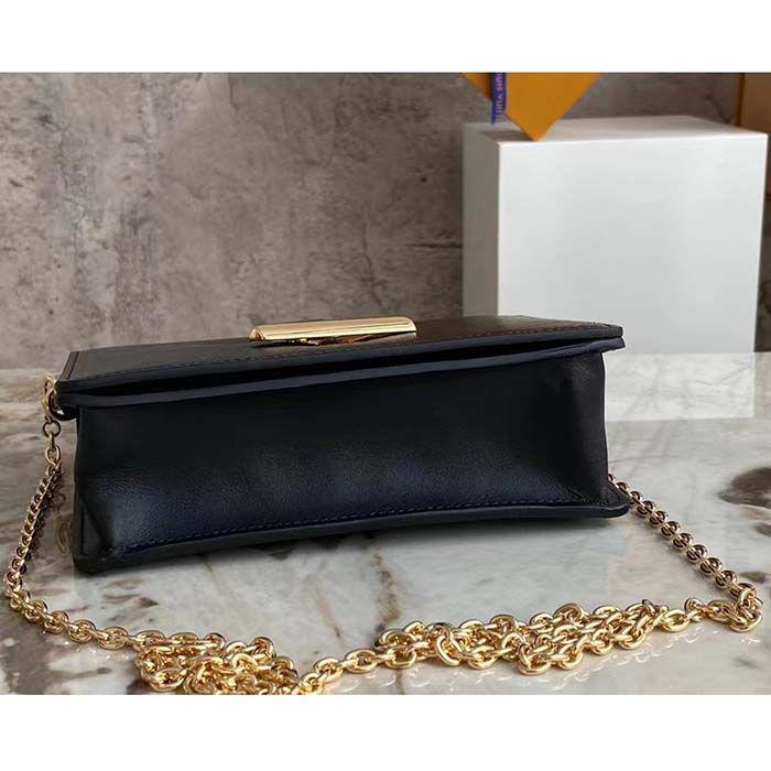 Louis Vuitton New Logo Crossbody Bag β Chic Edition (Black)