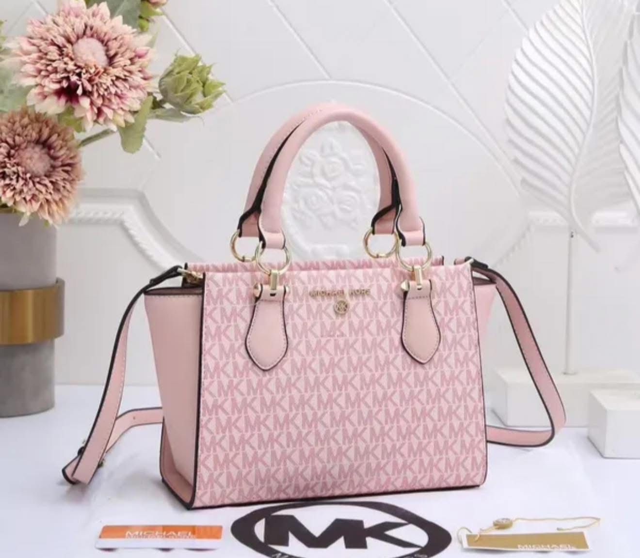 MICHAEL KORS-Inspired Handbag β Master Quality Women Bag with Full Branding & Accessories(Pink)