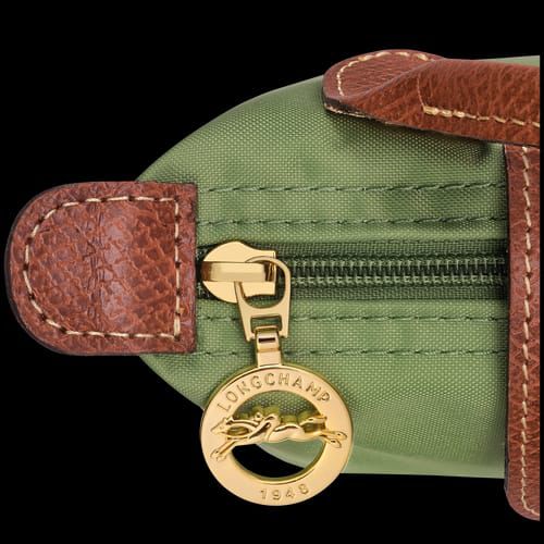 LONGCHAMP – Premium Women Bag with Complete Packaging (Green / Brown)