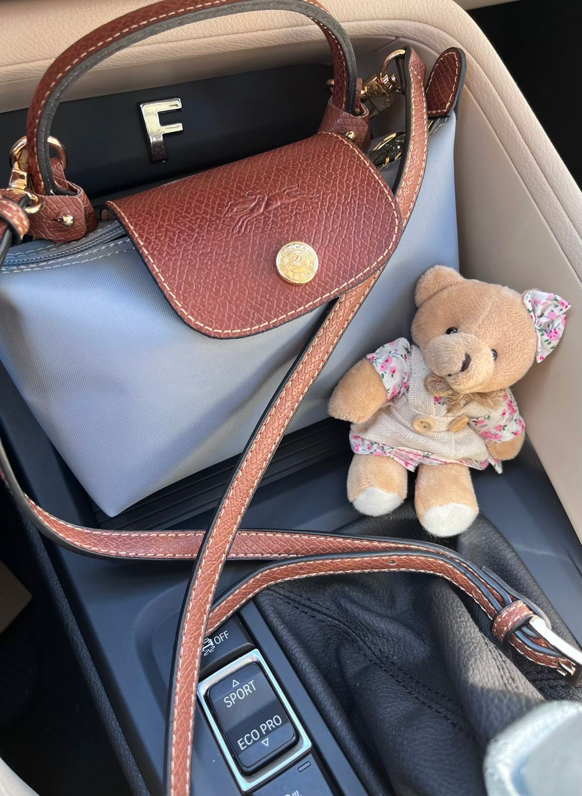 LONGCHAMP – Premium Women Bag with Complete Packaging (Blue / Brown)