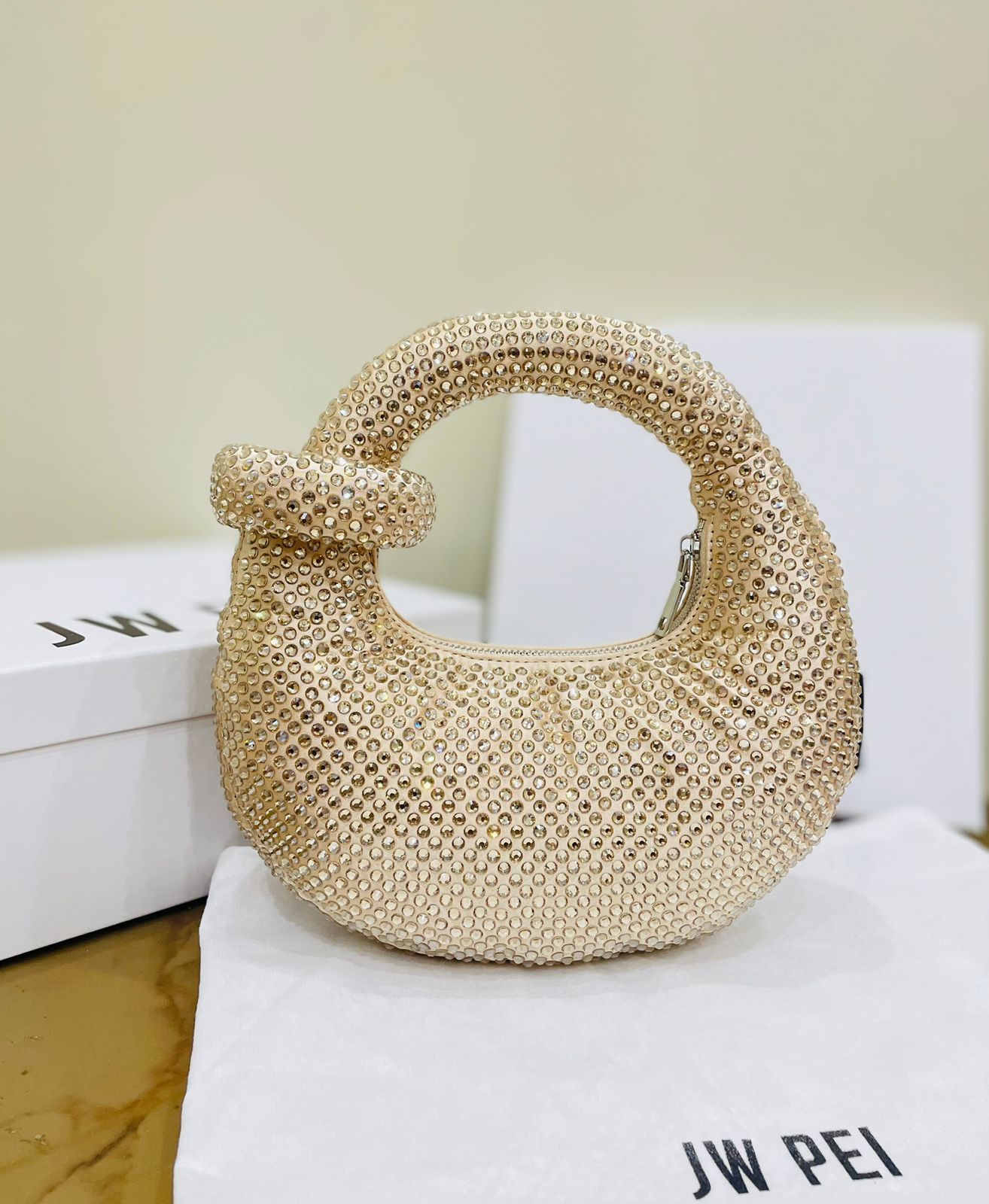 JW PEI (Bridal Series) – Premium Quality Women Bag (Gold 1)