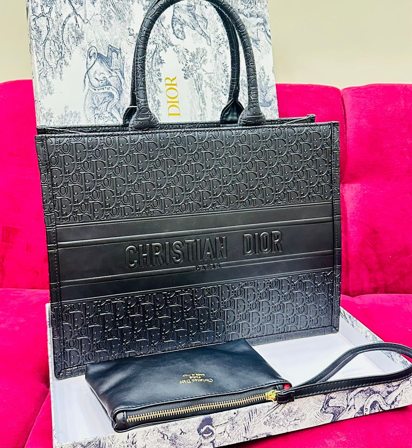 Dior Tote Women Bag – Premium Quality & Iconic Style (Black)