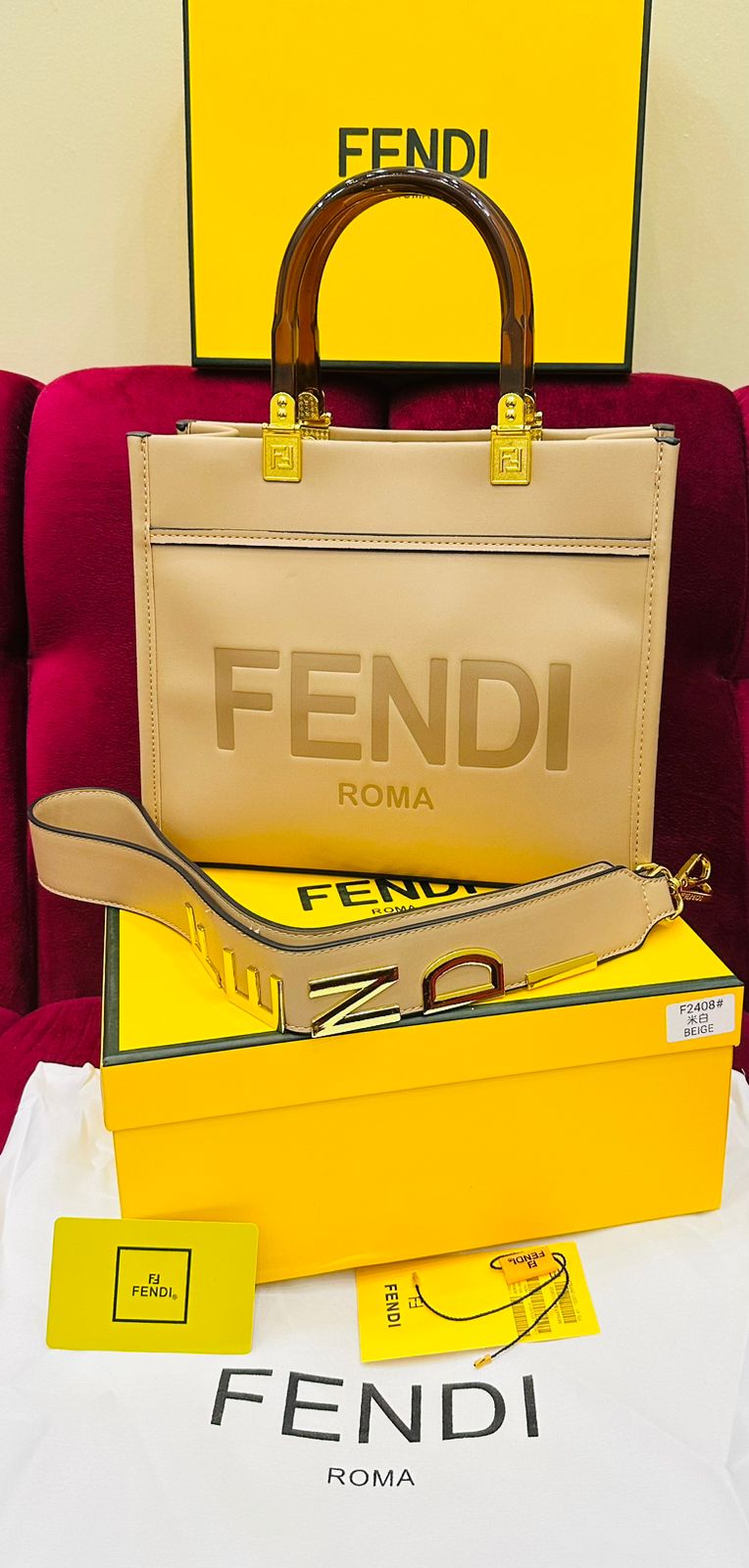 FENDI ROMA – Official Model | AAA Master Quality (Brown 2)