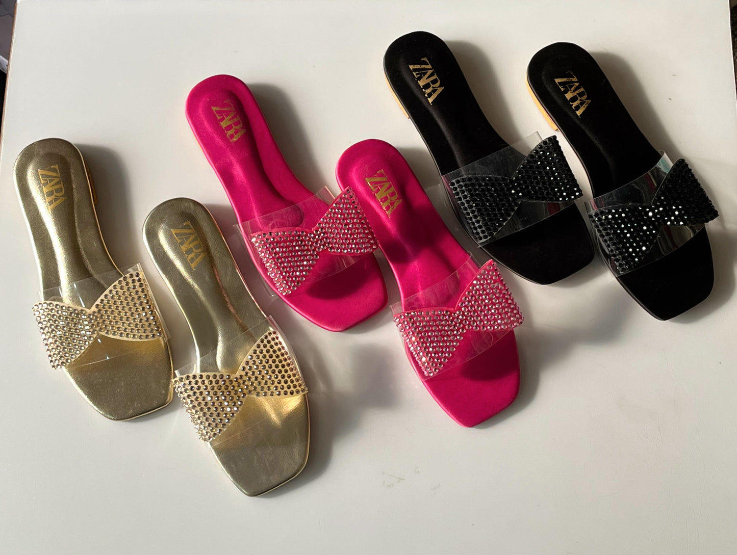 Z-A-R-A Inspired Flat Slippers – Elegant Everyday Women Footwear | (Black)