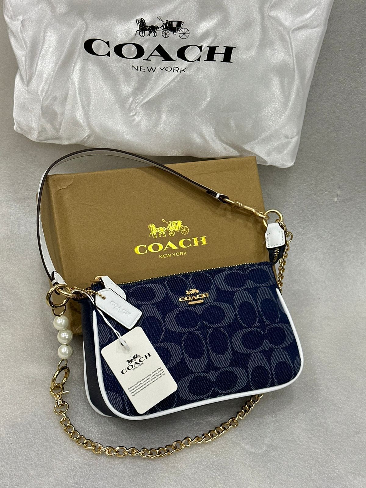 C-O-A-C-H Nolita 19 Women Bag – Luxury Edition (Blue)