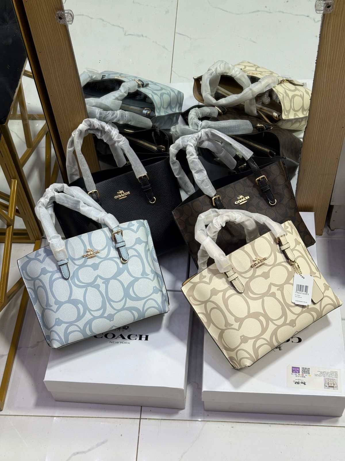 C-O-A-C-H Women Bag β Master Quality Edition (Brown/Black)
