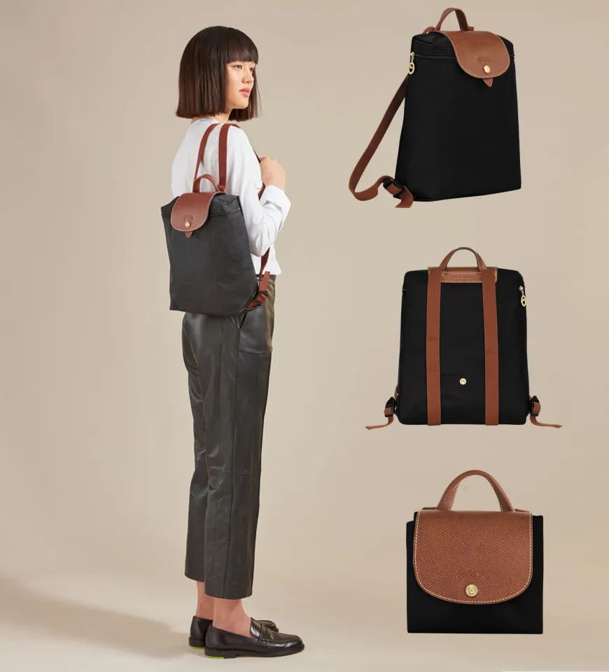 L-O-N-G-C-H-A-M-P Backpack – Classic Everyday Edition (Blue)