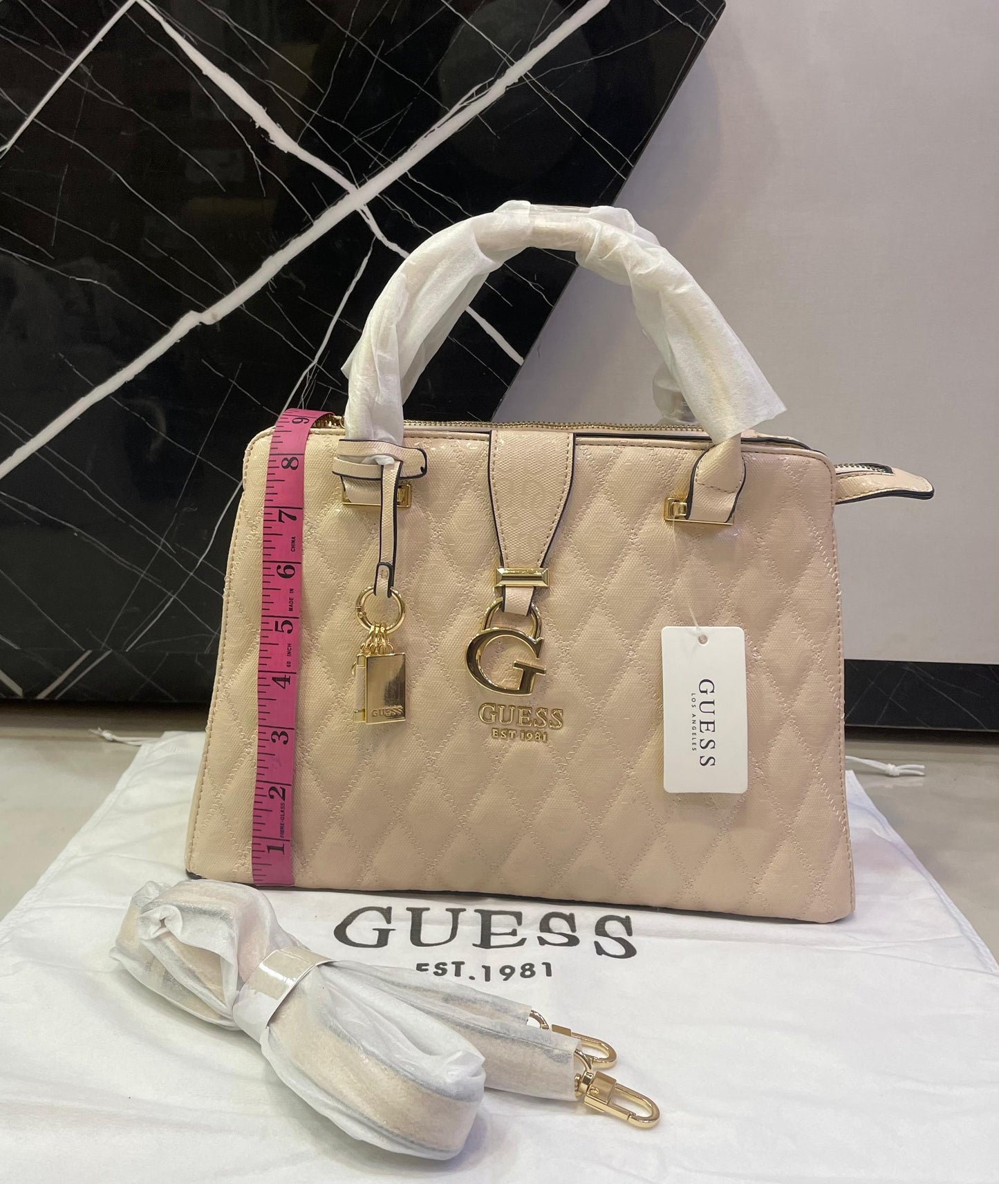 G-U-E-S-S Handbags – Master Quality Edition (Beige)