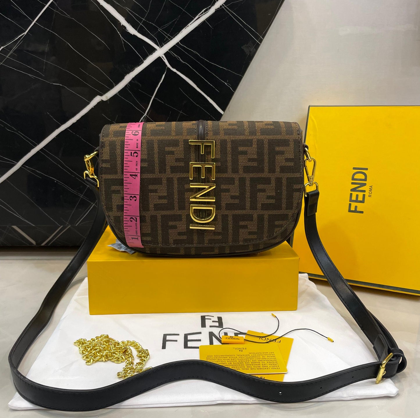 F-E-N-D-I Crossbody Women Bag – Master Class Edition (Design-1)