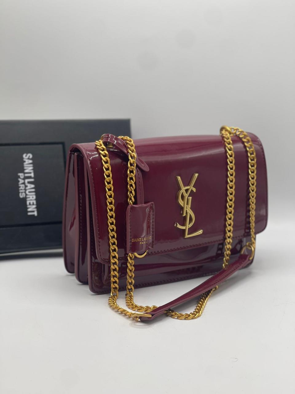 C-H-A-N-E-L 25 Small Handbag β Elegant Women Bag (Maroon)