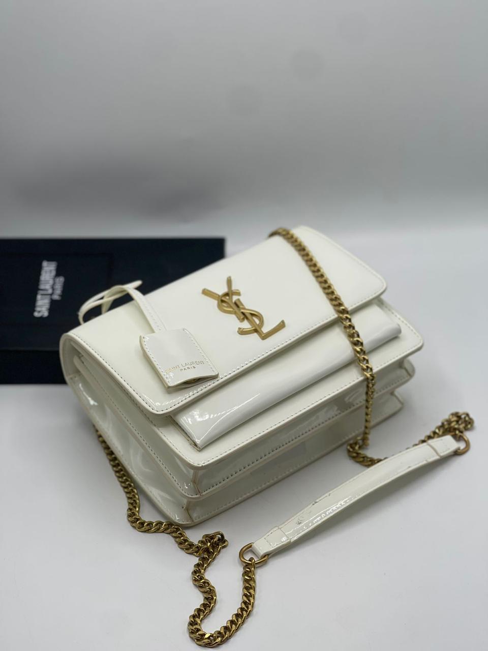 C-H-A-N-E-L 25 Small Handbag β Elegant Women Bag (White)