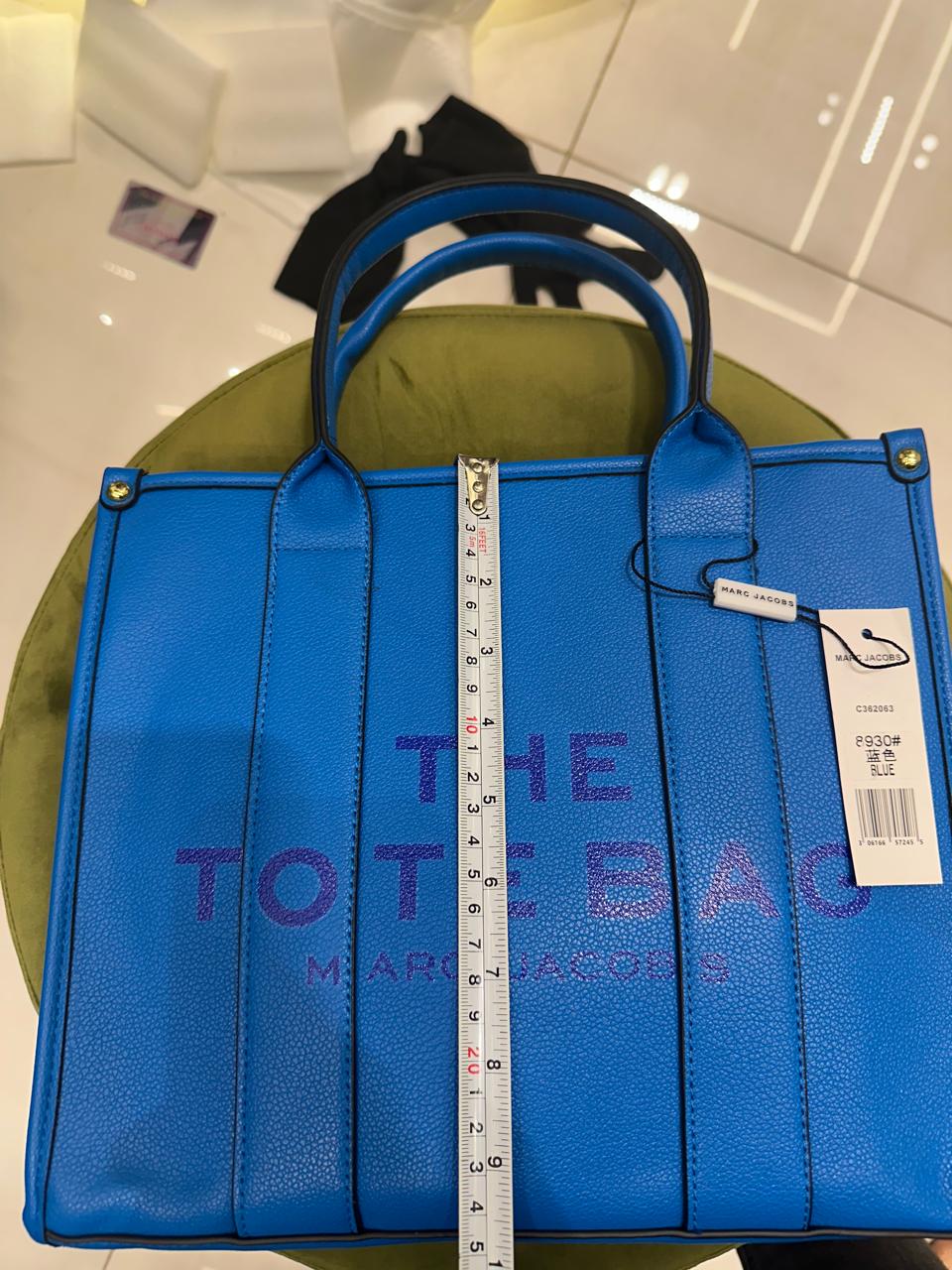 MARC JACOBS TOTE BAG WITH LONG STRAP – Women Bag (Blue)