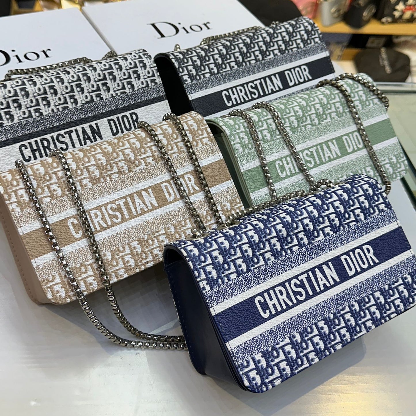 DIOR – Women Bag (White & Black)