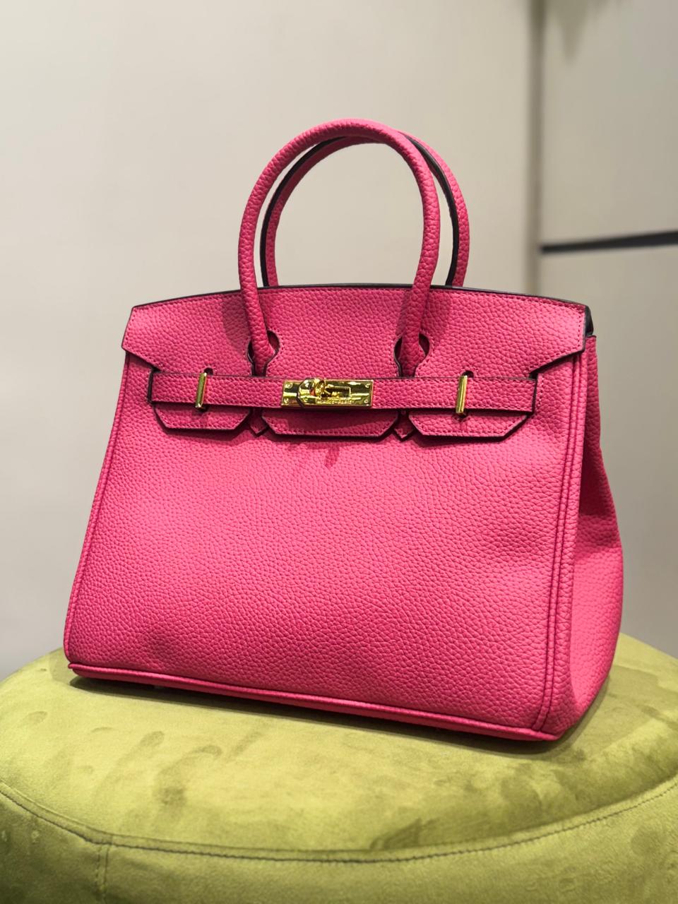 H-E-R-M-E-S B-I-R-K-I-N-S Luxury Structured Tote Women Bag – New Stock 2026 | (Pink)