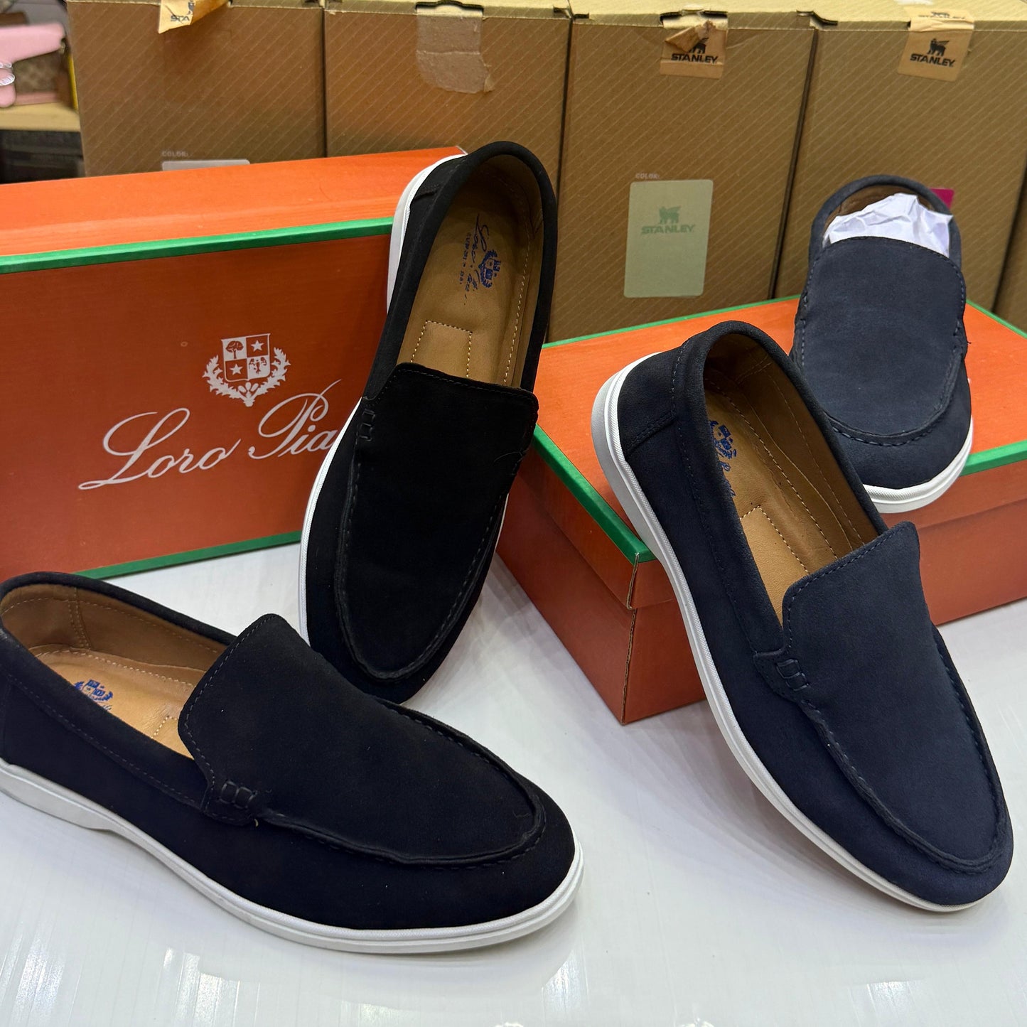 LORO PIANA Master Series – Men Shoes (Black)