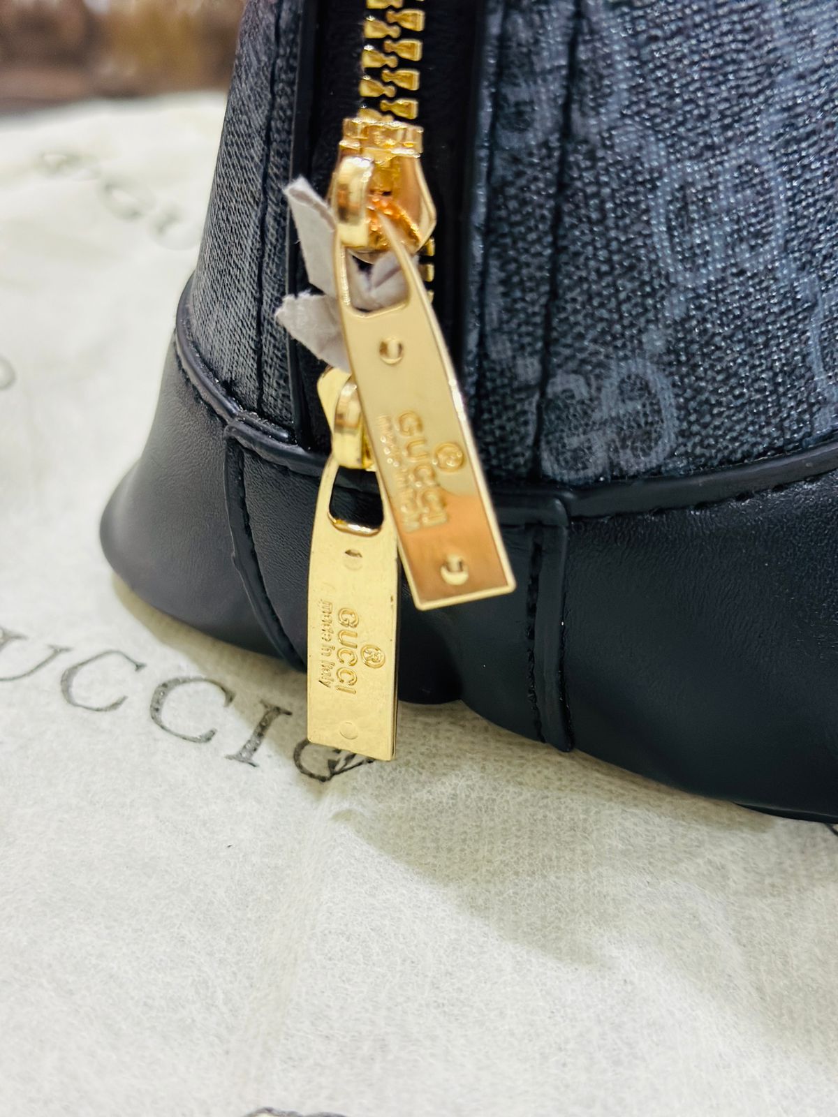 High Quality Gucci Alma Women Bag (Grey/Blue/Black)