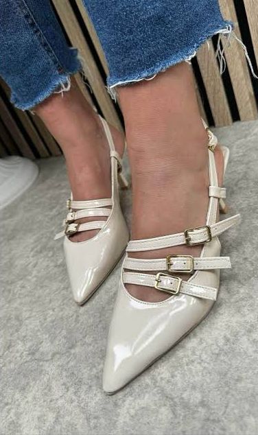 Fashion Steps Ketty Heel – Elegant & Stylish (White)