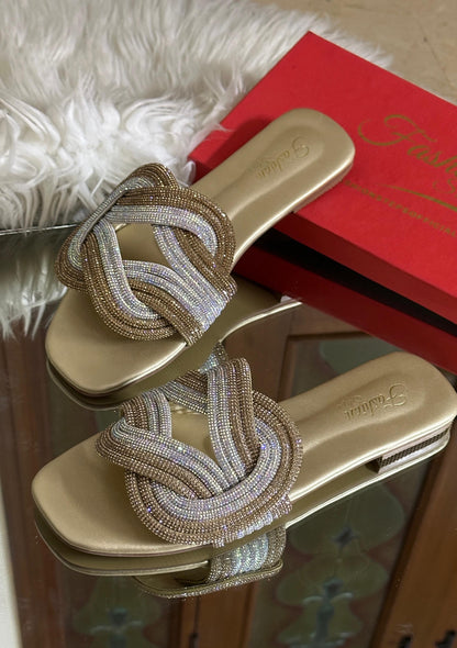 Fashionsteps Flats – Premium Quality (Gold/Silver)