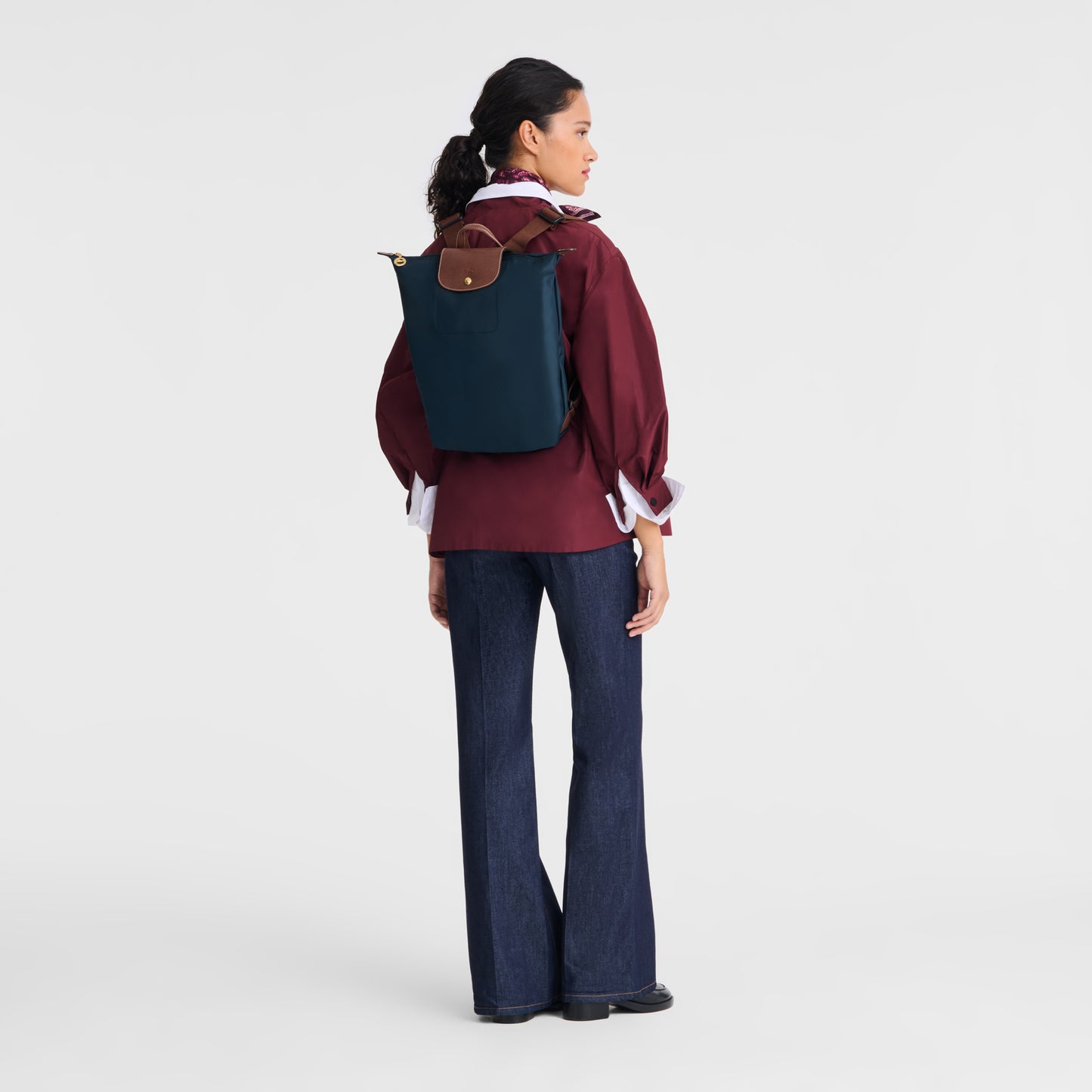 L-O-N-G-C-H-A-M-P Backpack – Classic Everyday Edition (Blue)