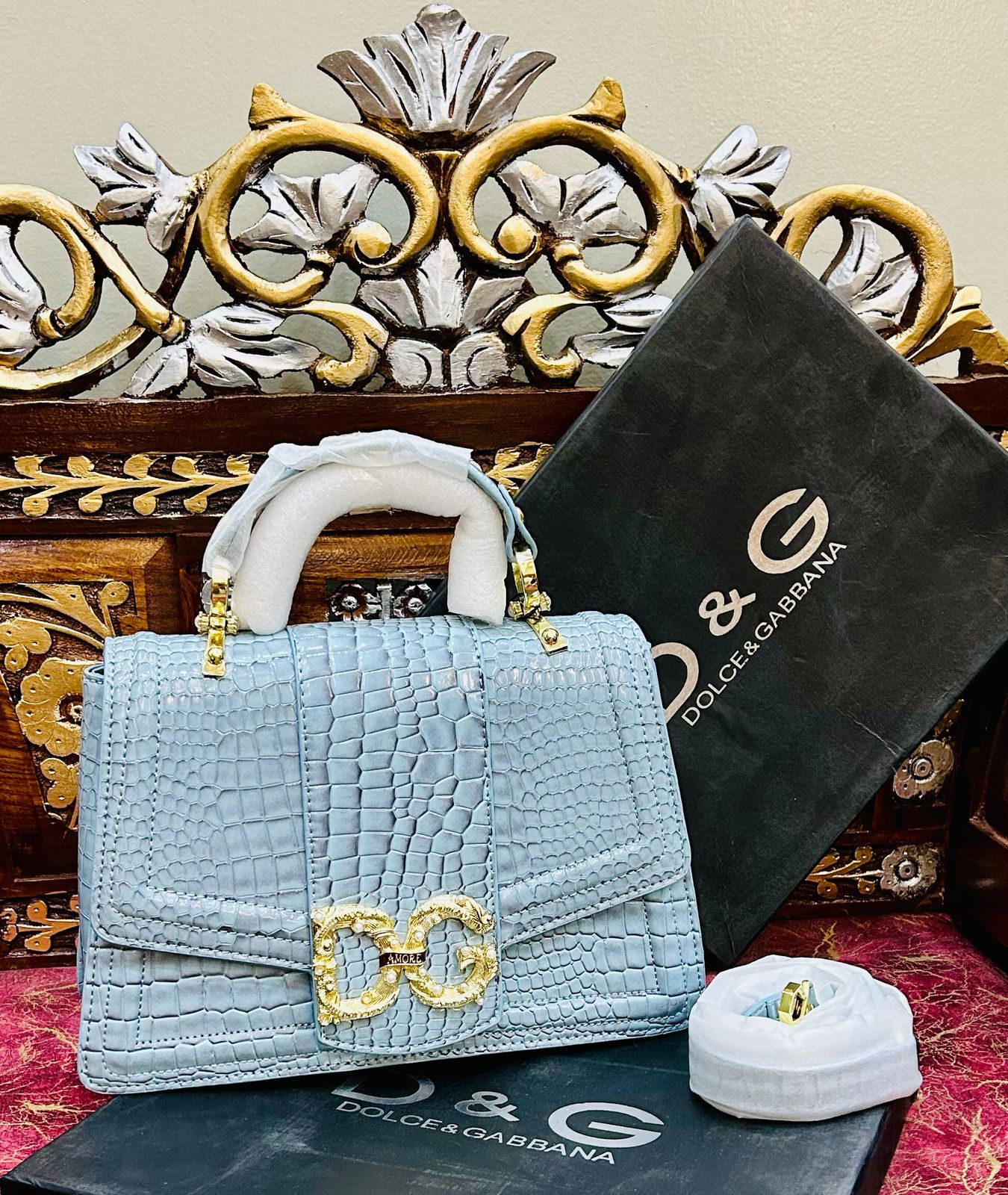 Dolce & Gabbana Women Bag – Premium Quality (Blue)