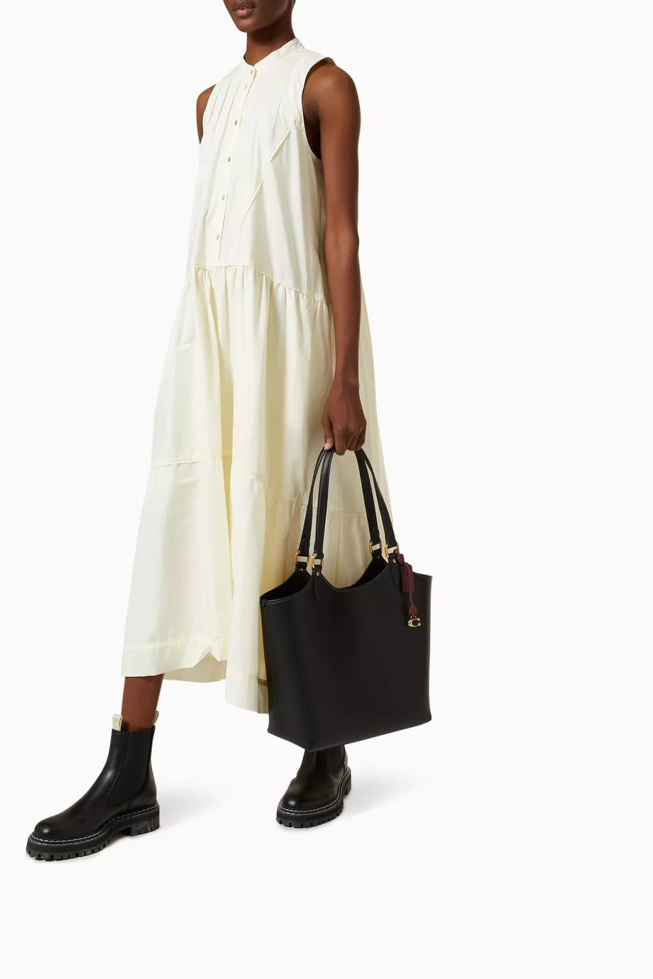 C-O-A-C-H Day Tote Women Bag 2PC Set – Premium Black Edition