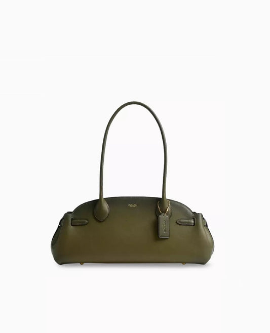 C-O-A-C-H Empire Carryall Women Bag – Vintage Luxe Edition (Green)