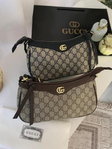 GUCCI OPHIDIA SMALL BAG – Women Bag (Black Beige)