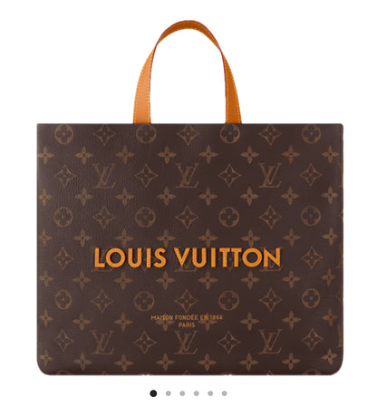 LOUIS VUITTON – Women Shopper Tote MM Bag Premium Quality (Brown)