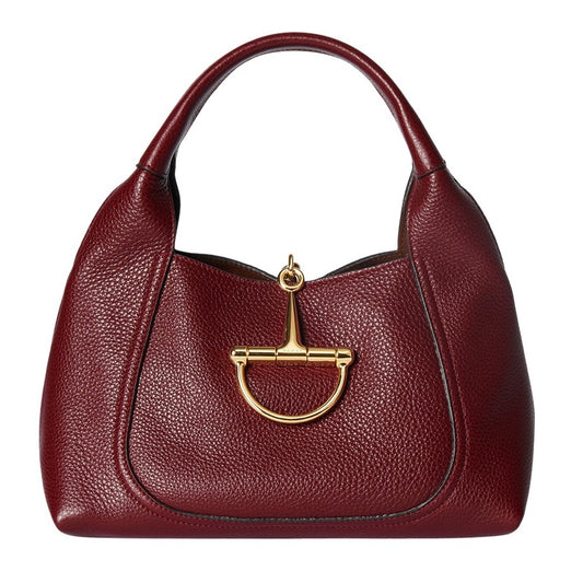 G-U-C-C-I Softbit Maxi Shoulder Women Bag – Luxe 2Pc Set (Maroon)
