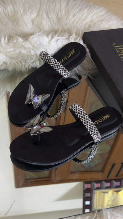 New Arrival – Jimmy Choo Slippers (Black)