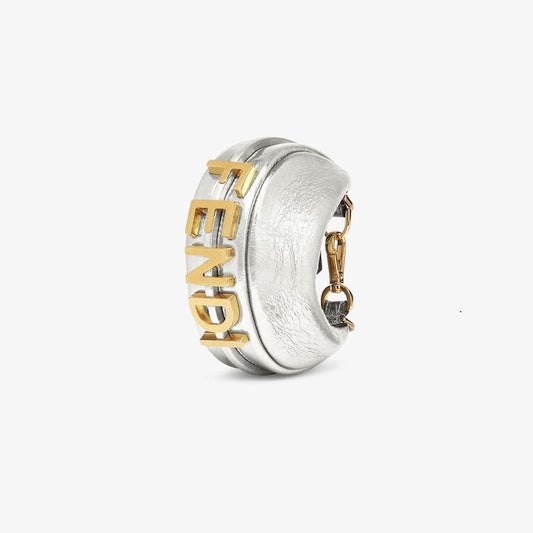 F-E-N-D-I Fendigraphy Hobo Women Bag – Statement Curve Edition (White)