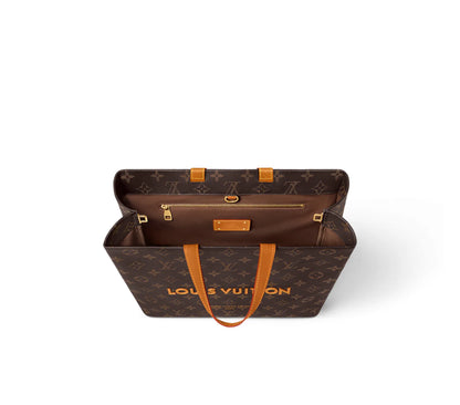 LOUIS VUITTON – Women Shopper Tote MM Bag Premium Quality (Brown)