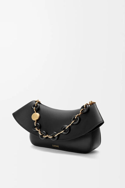 L-O-E-W-E Ola Medium Shoulder Women Bag – Modern Luxe Edition (Black)