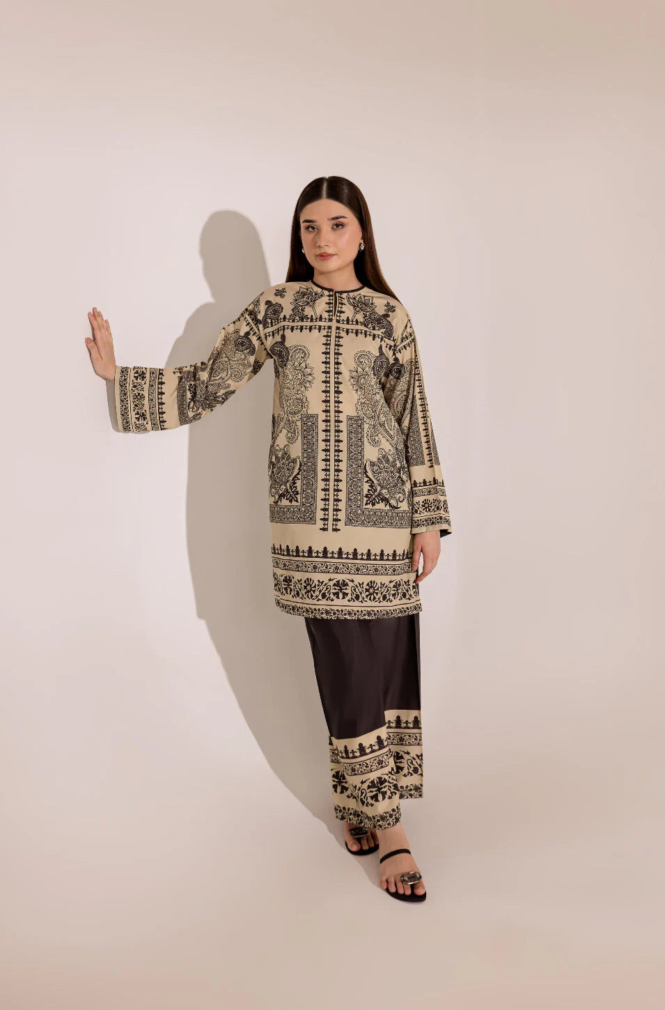 Nurah Co-Ords (black/brown)