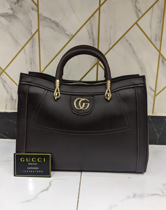 Gucci Women's Stylish Shoulder Bag - Supreme Quality (Chocolate)