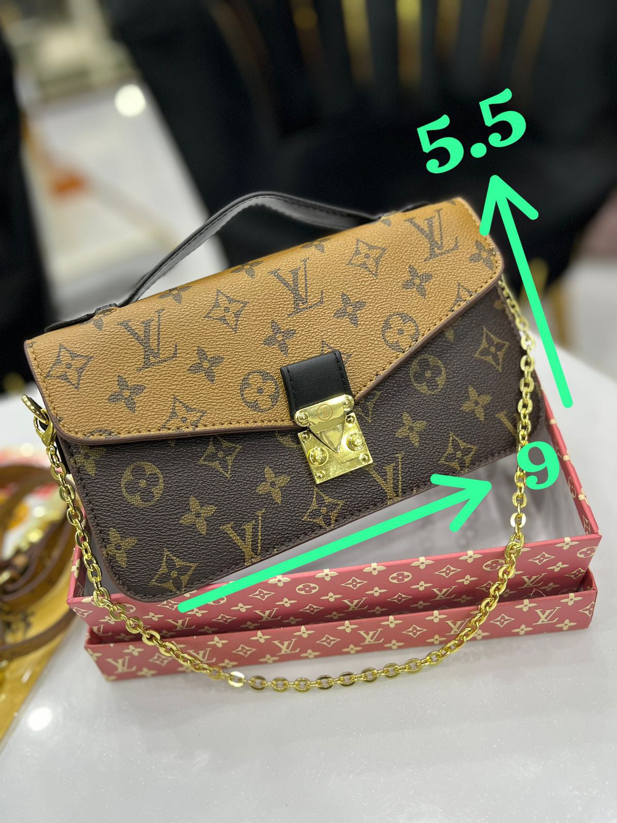 High Quality Louis Vuitton Women Bag (Beige)