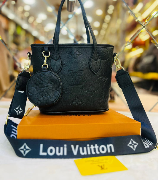 Louis Vuitton Mini Handbag with Box (Black)