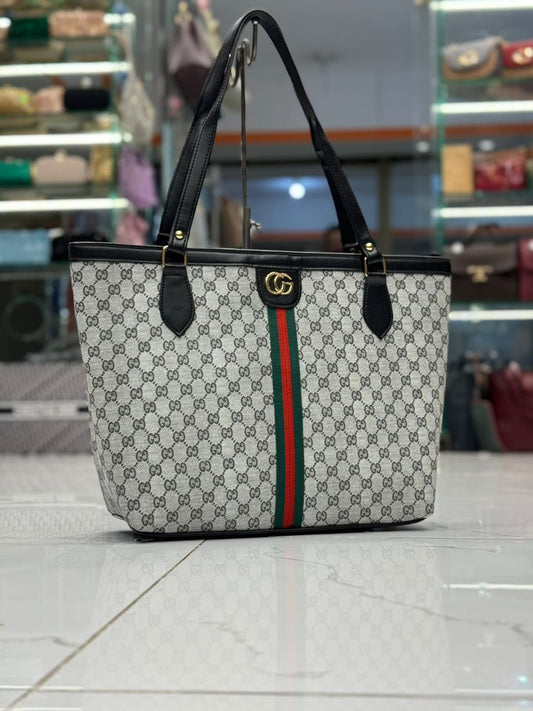 Premium Gucci Shoulder Bag For Women ( Grey )