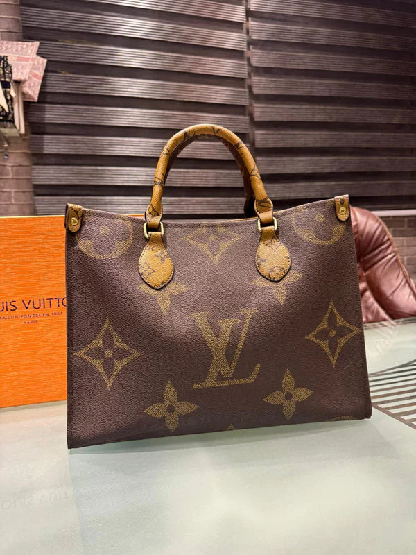 Louis Vuitton On The Go MM Women's Bag With Branded Packaging