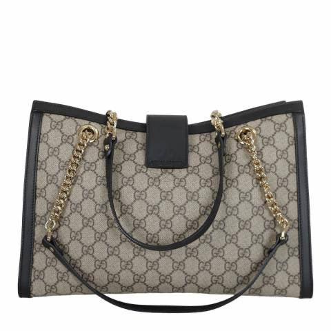 Gucci Padlock Jumbo Collection - Elegant and Versatile (Black)