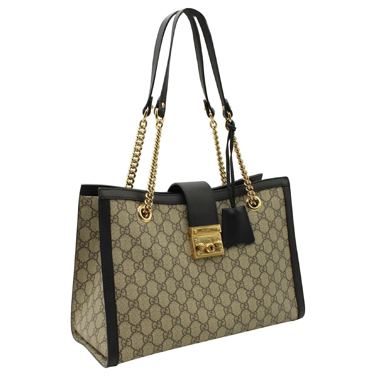 Gucci Padlock Jumbo Collection - Elegant and Versatile (Black)