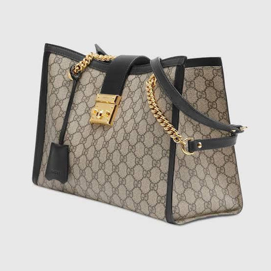 Gucci Padlock Jumbo Collection - Elegant and Versatile (Black/Gold)