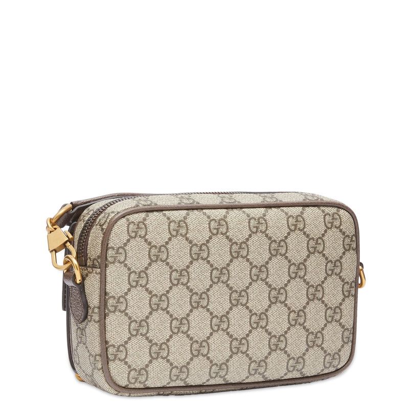 Gucci Ophidia Crossbody Bag For women(Brown)