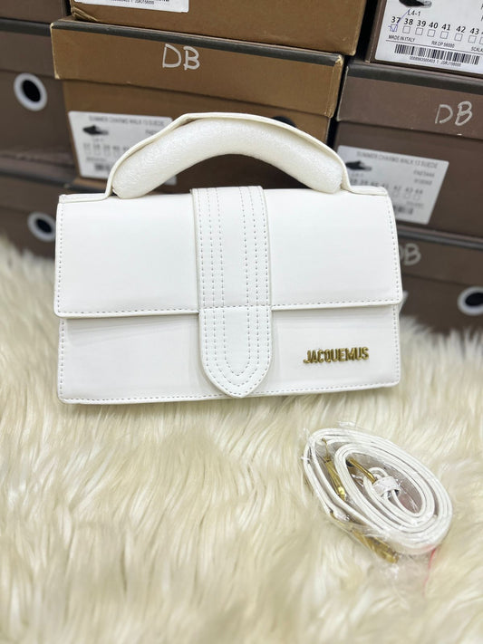 Jacquemus Les Classiques Crossbody Bag for Women (White)