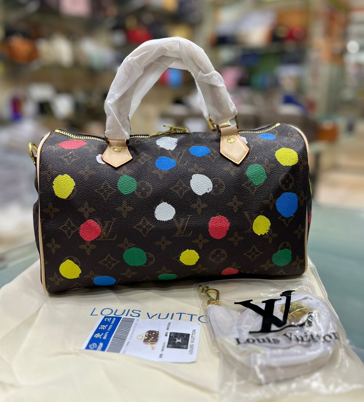 Louis Vuitton x Yayoi Kusama Monogram (Brown)