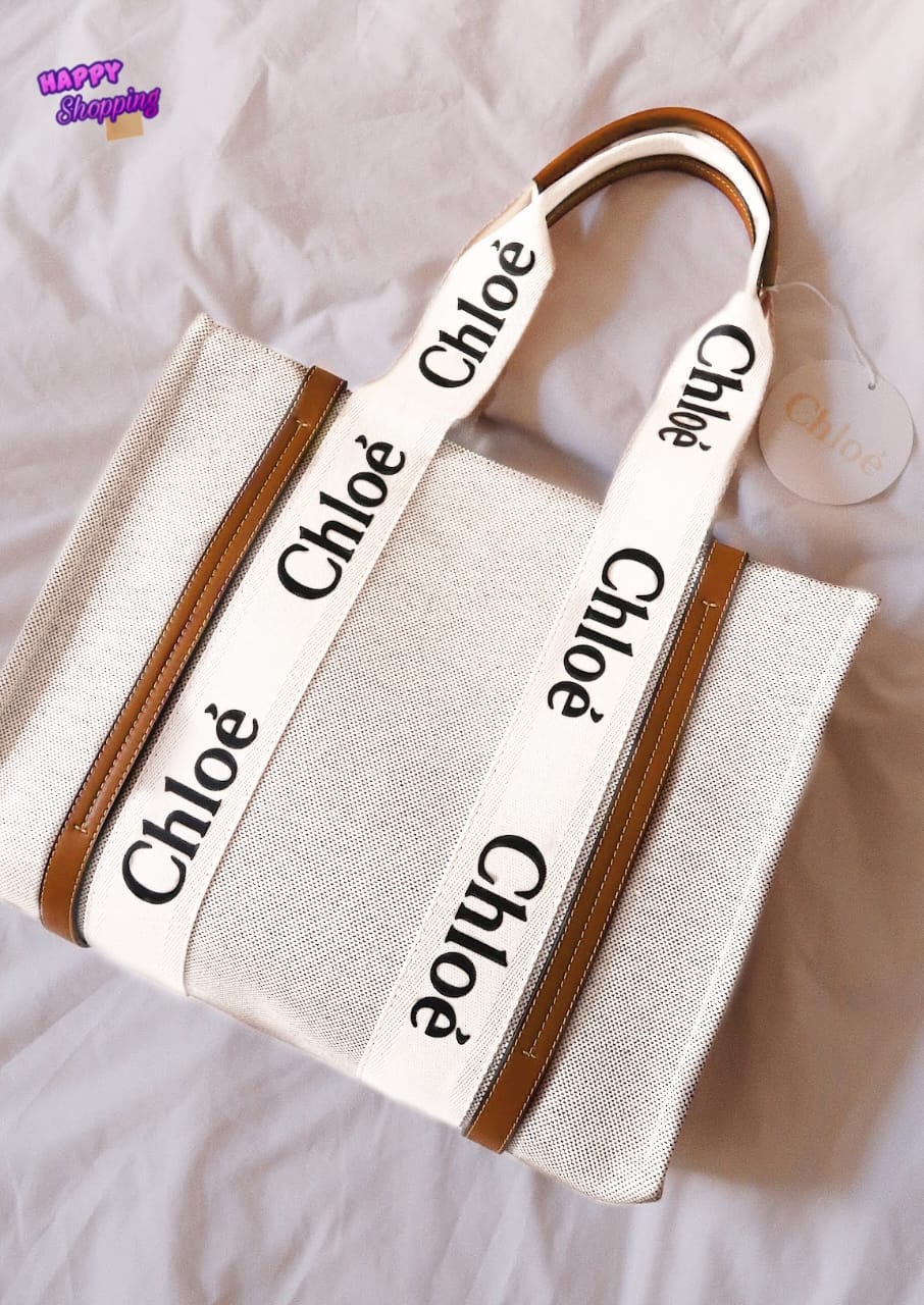 Chloe Bag with Long Strap for Girls (Cream+Brown)