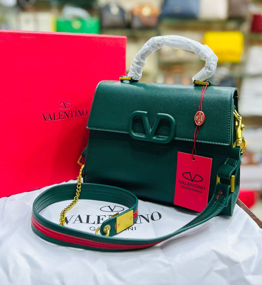 Valentino Latest Collection for hangbag for Women (Dark Green)