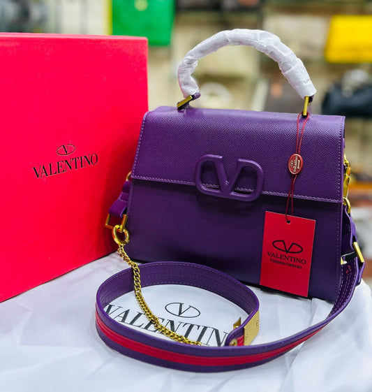 Valentino Latest Collection for hangbag for Women (Purple)